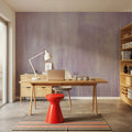 Concrete Surface, Lilac Mural Wallpaper - room preview 03