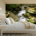 Woodland Cascade Mural Wallpaper - room preview 03