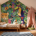 Hello From the Jungle Mural Wallpaper - room preview 03