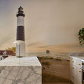 Coastal Lighthouse Beacon Mural Wallpaper - room preview 03