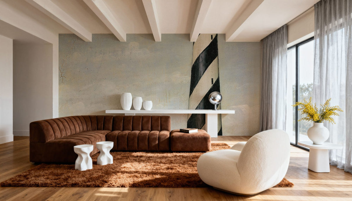 Coastal Light Mural Wallpaper - room preview 03