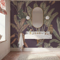 Banana Grove, Lilac Mural Wallpaper - room preview 03