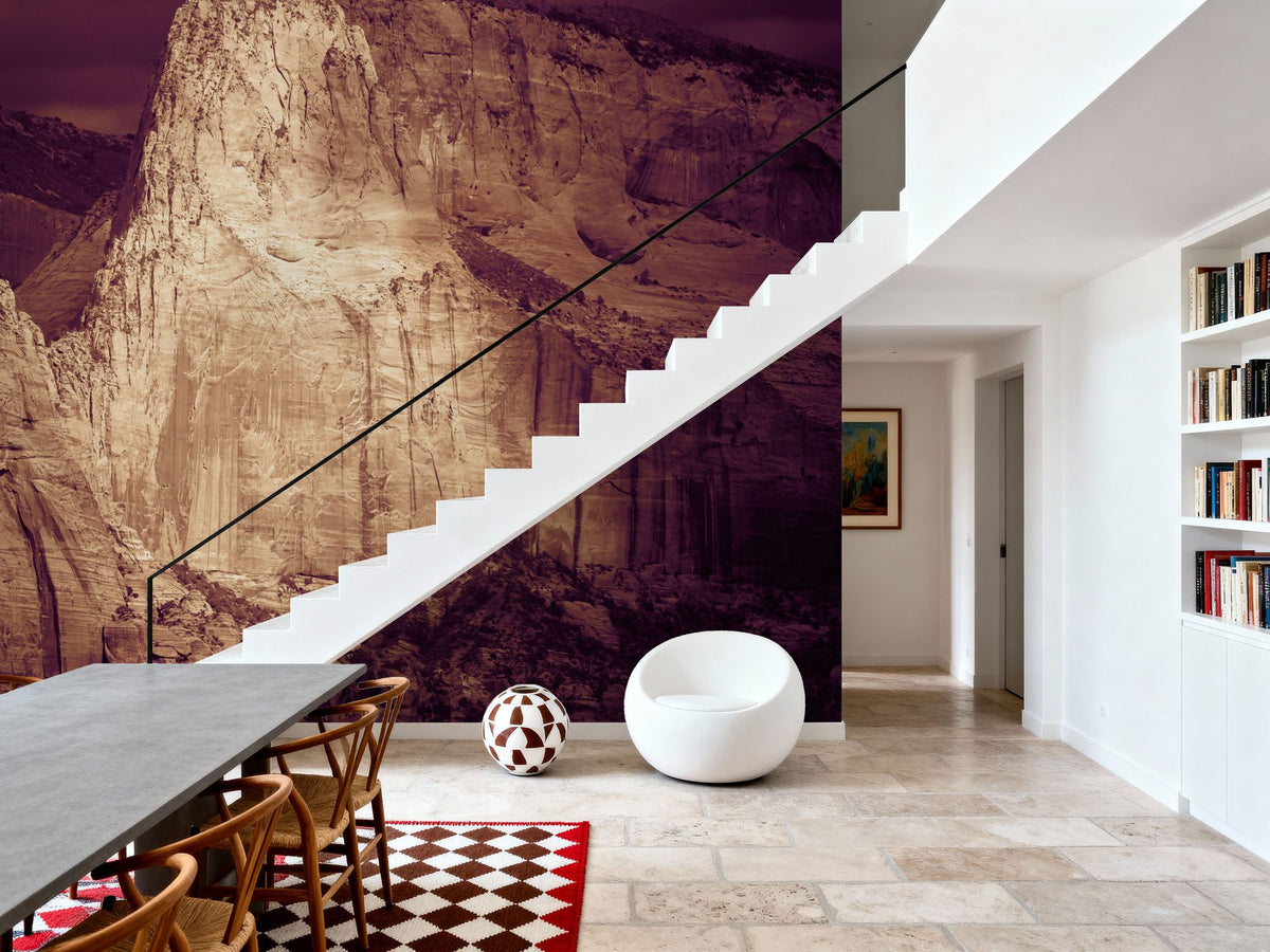 Sunset in Kolob Mural Wallpaper - room preview 03
