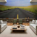 Open Road Horizon Mural Wallpaper - room preview 03