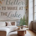 Lake Retreat III Mural Wallpaper - room preview 03