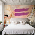 Pop Art Girl Mural Wallpaper - room preview 03