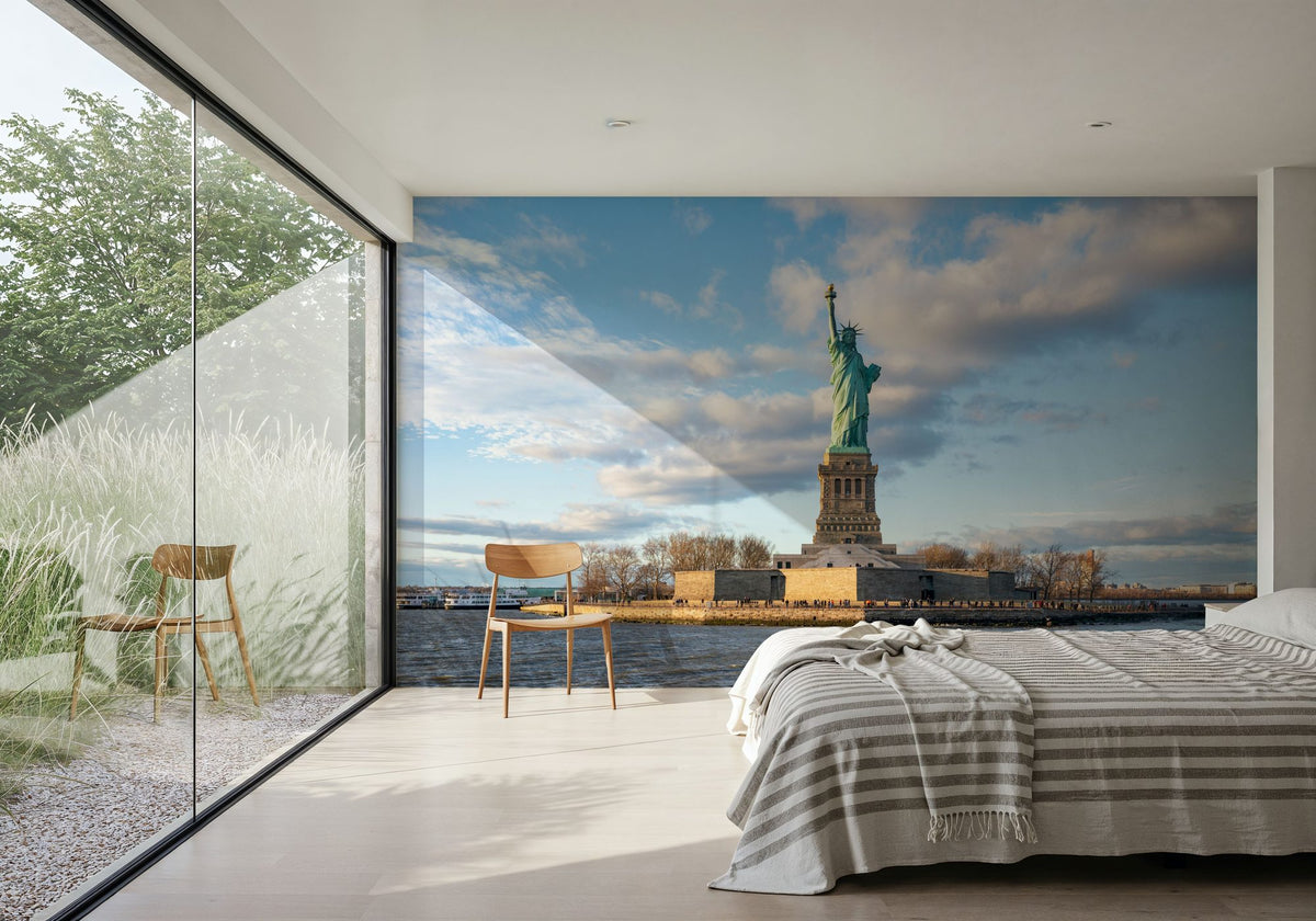 Liberty Island Mural Wallpaper - room preview 03