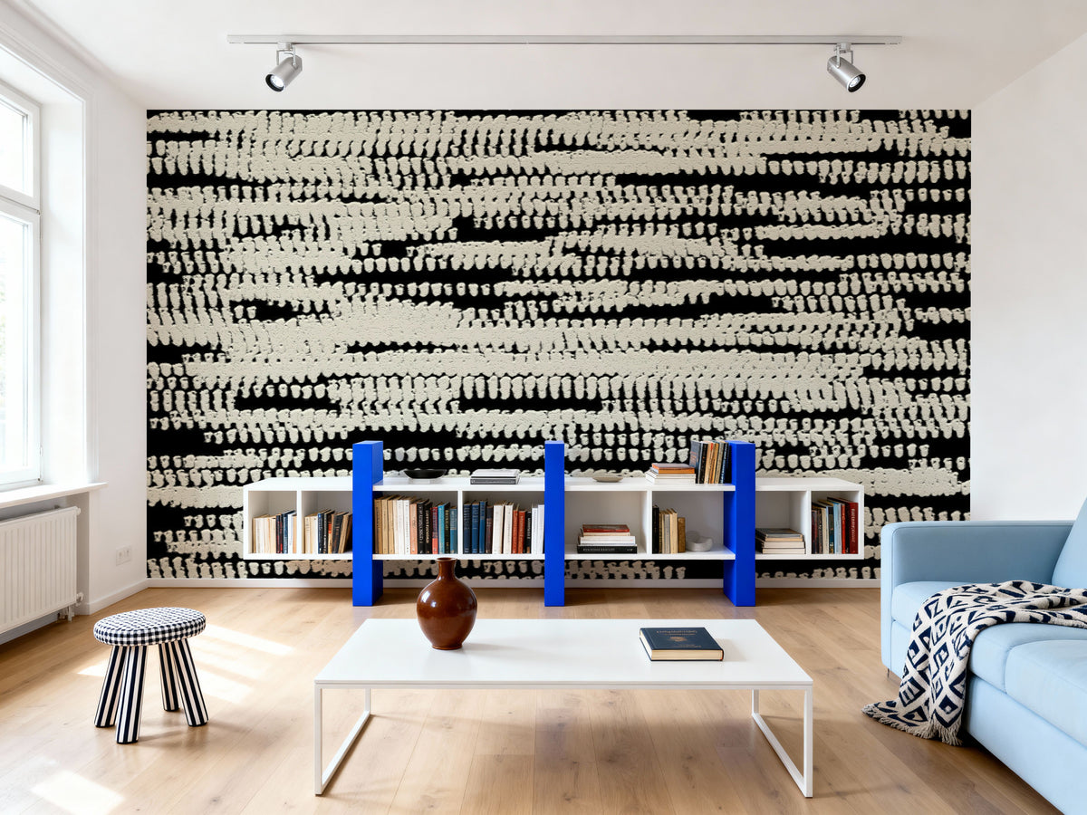 Texture Roll Mural Wallpaper - room preview 03
