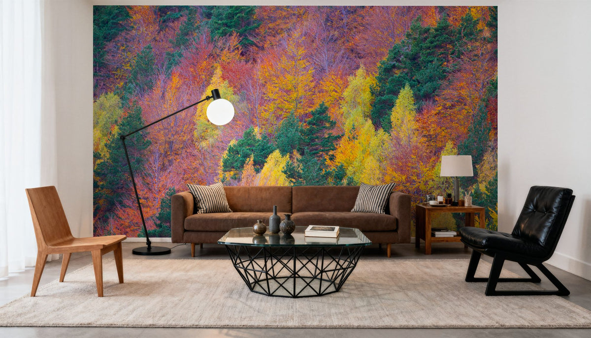 Foliage Fresh Mural Wallpaper - room preview 03