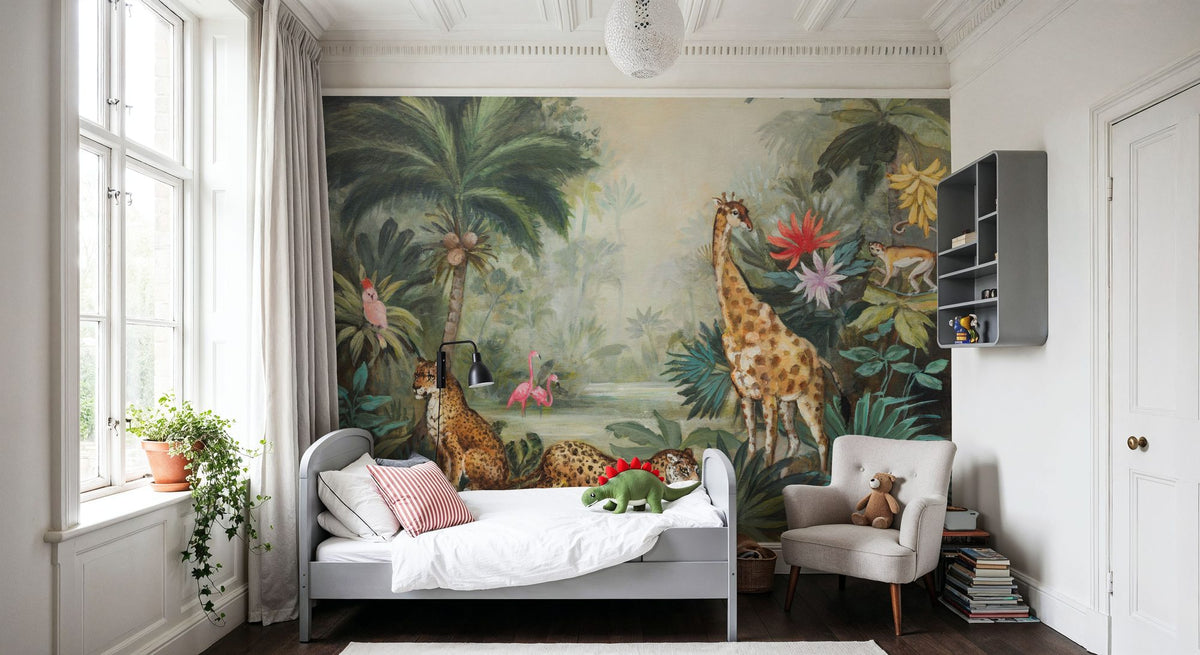 Jungle Break Mural Wallpaper - room preview 03
