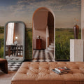 Sunrise Walk Mural Wallpaper - room preview 03