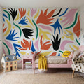 Tulip Cut Out, Light Mural Wallpaper - room preview 03