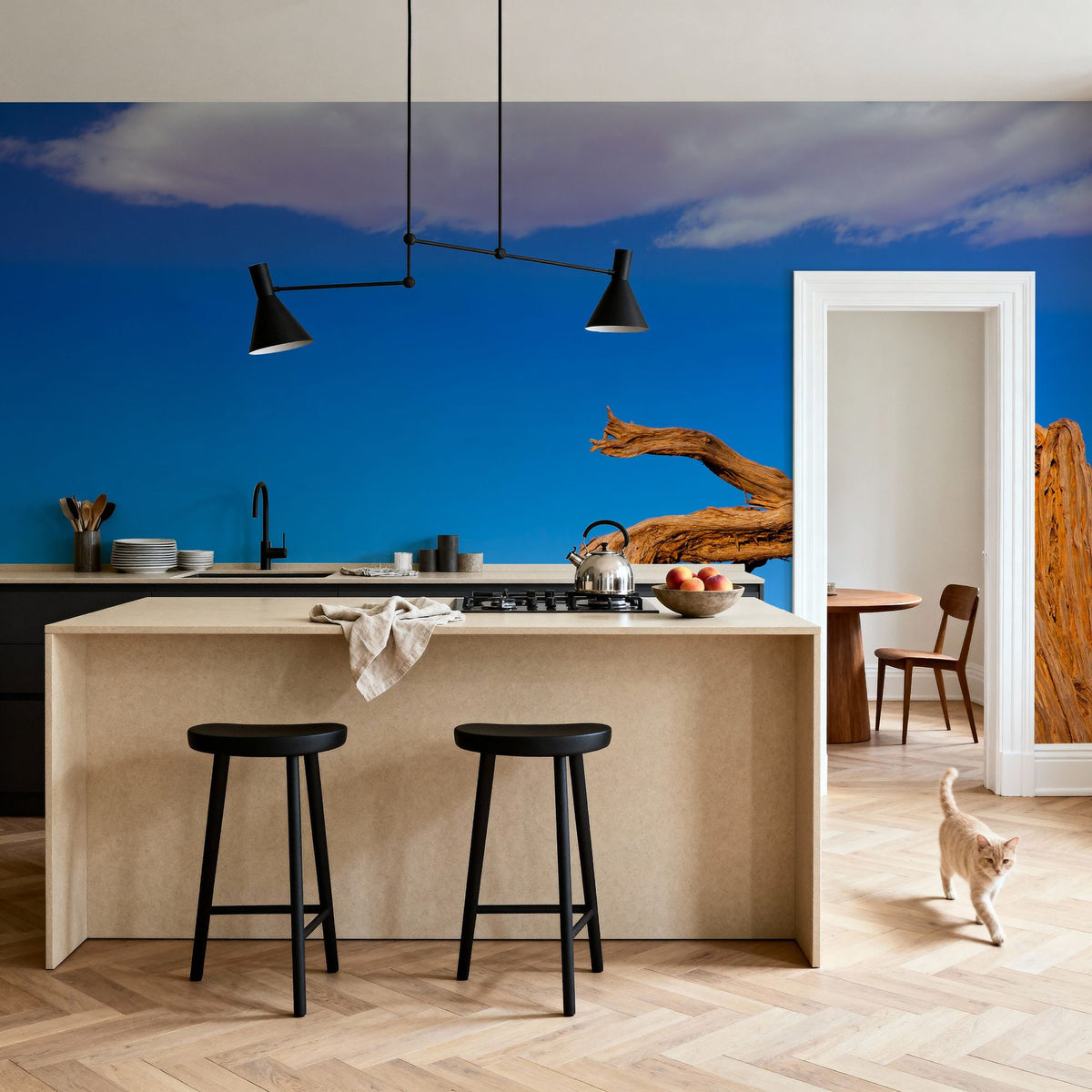 Monument Valley Branch Mural Wallpaper - room preview 03