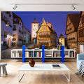 Medieval Twilight Alley Mural Wallpaper - room preview 03