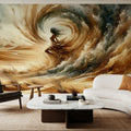 Enchantment of the Desert Gale Mural Wallpaper - room preview 03