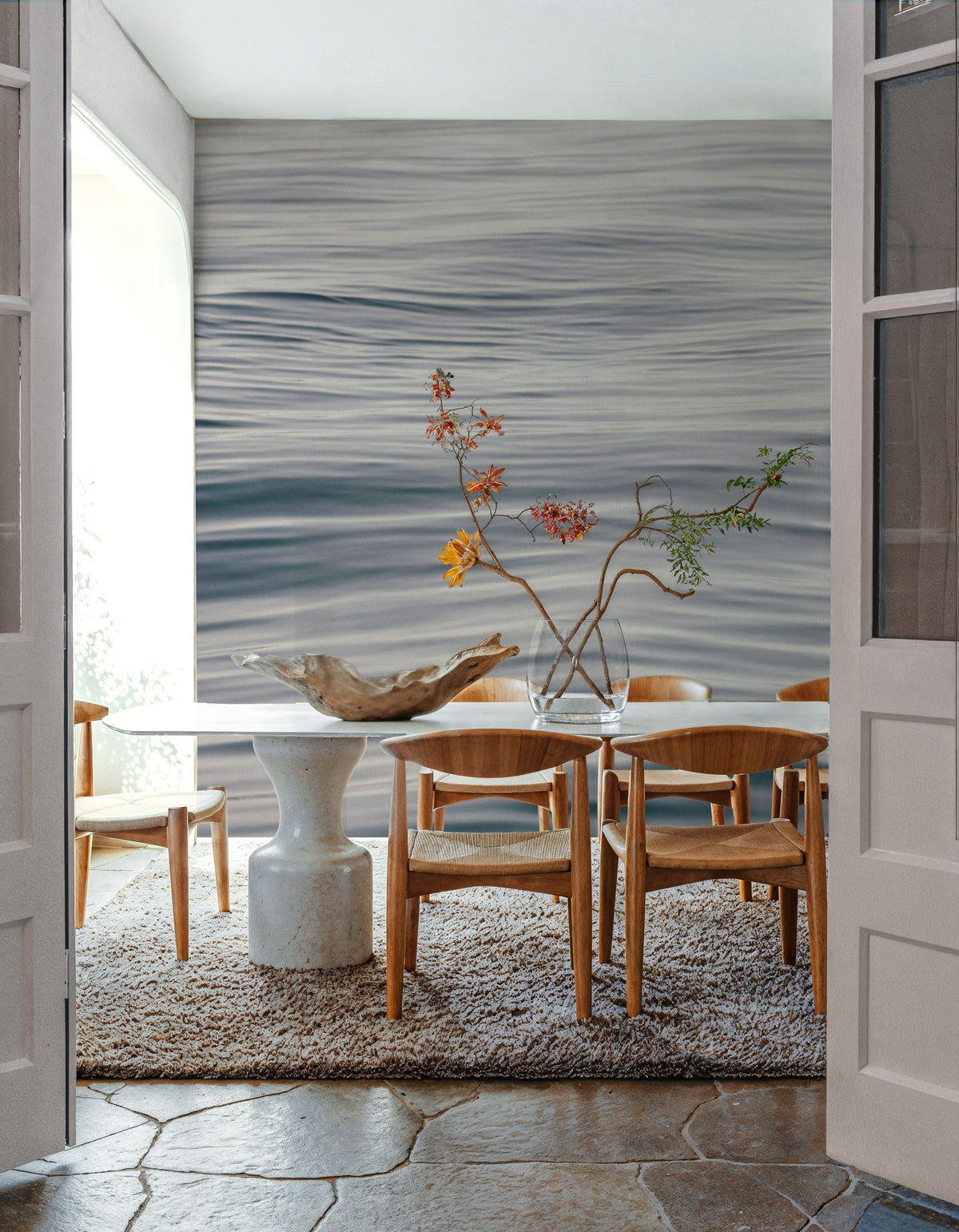 The Silent Sea III Mural Wallpaper - room preview 03