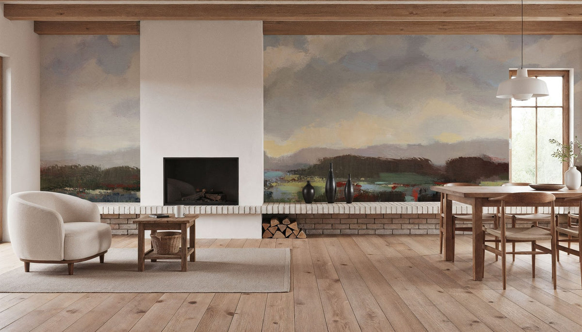 By the Lake Mural Wallpaper - room preview 03