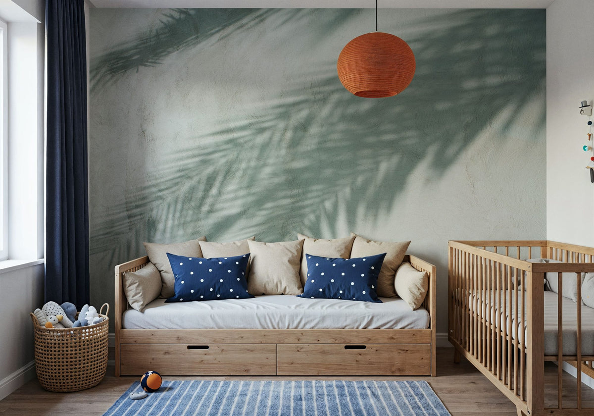 Palm Shadow I Mural Wallpaper - room preview 03