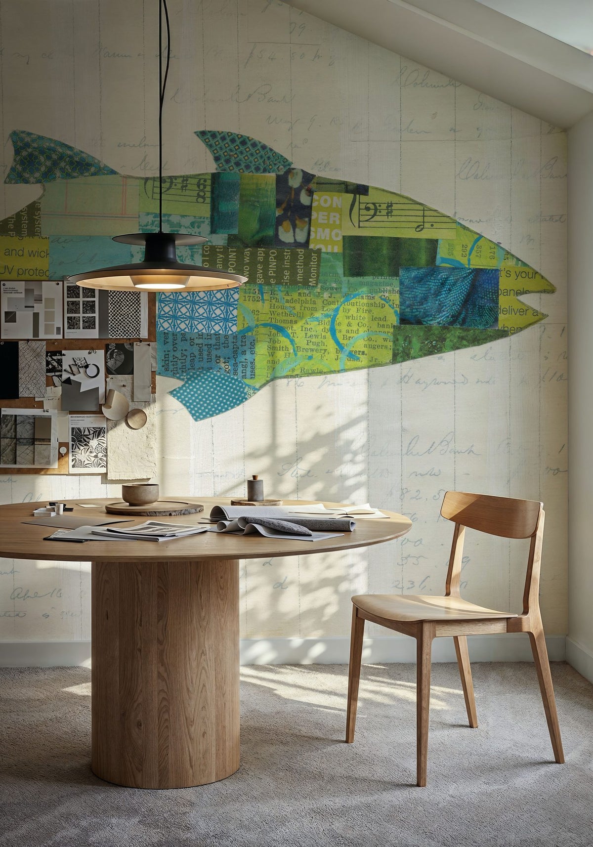 In the Ocean III Mural Wallpaper - room preview 03