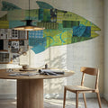 In the Ocean III Mural Wallpaper - room preview 03