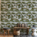 Heron Lake Mural Wallpaper - room preview 03