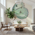 Honeybloom Butterfly IV Mural Wallpaper - room preview 03