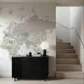 World Map Cities - Anouk Mural Wallpaper - room preview 03