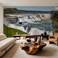 Majestic Rainbow Falls Mural Wallpaper - room preview 03