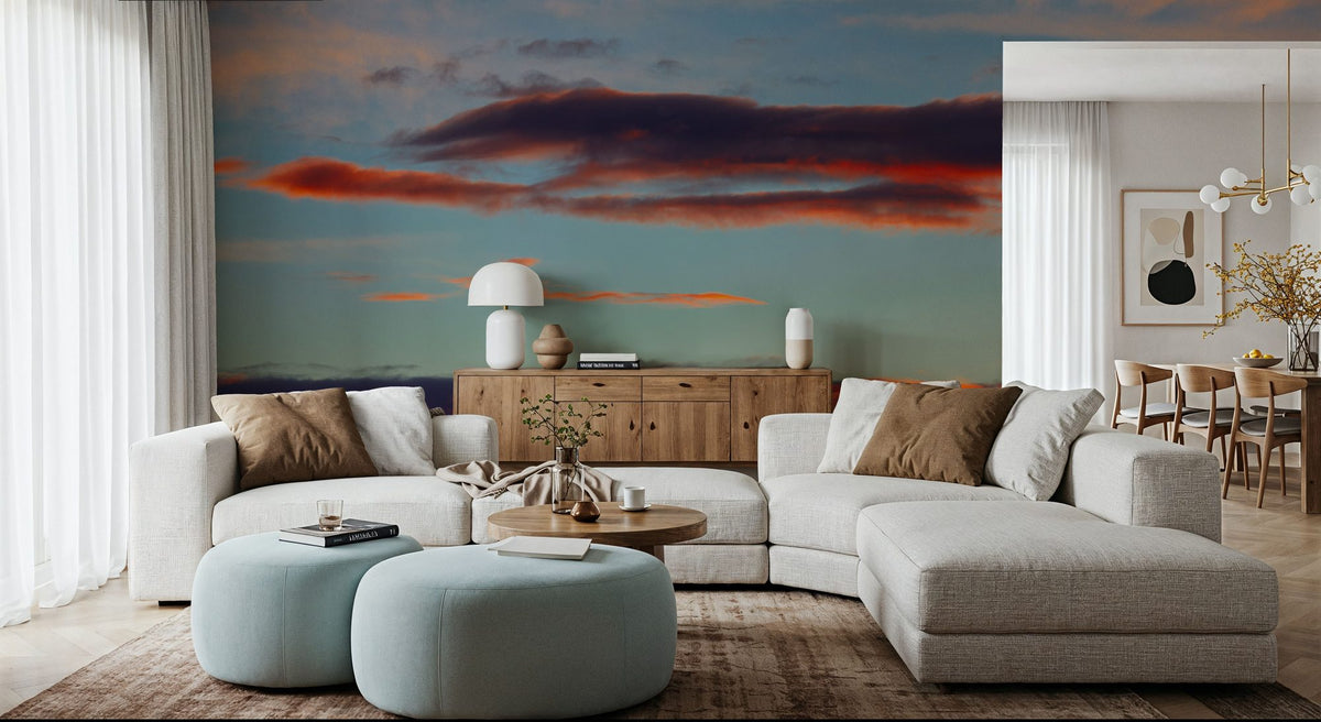 Dusk Sunset Vibes Mural Wallpaper - room preview 03