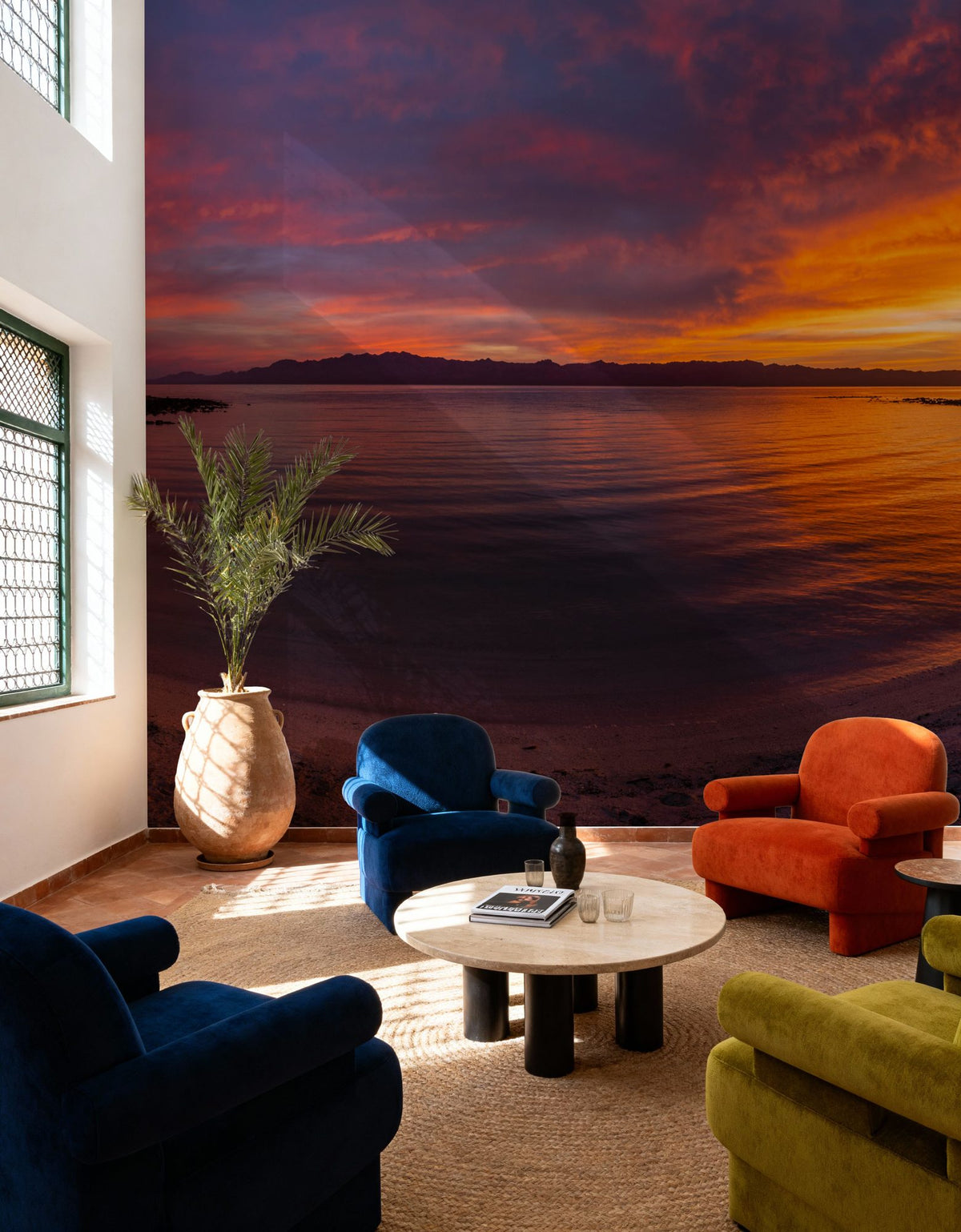 La Perla Beach Mural Wallpaper - room preview 03