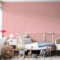 Pink Koi Mural Wallpaper - room preview 03