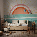 Sunset Thoughts Mural Wallpaper - room preview 03