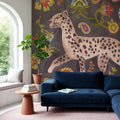 Leopard of the Jungle Mural Wallpaper - room preview 03