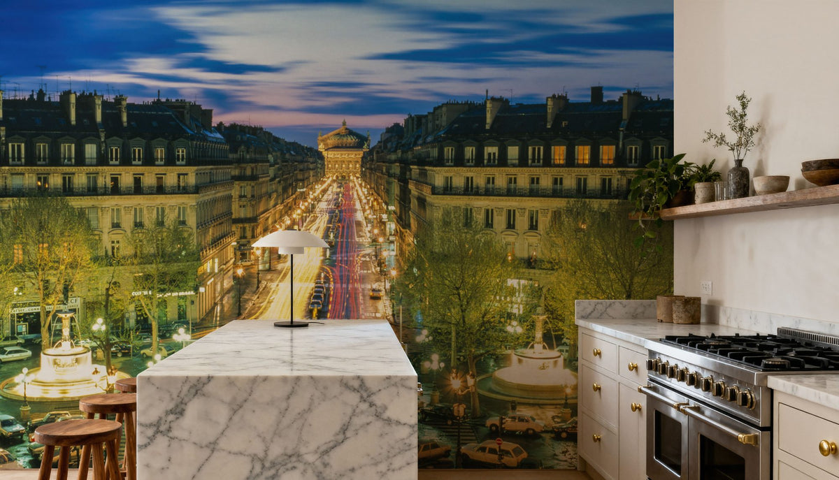 Twilight Boulevard Mural Wallpaper - room preview 03