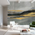 Sparkling Snow Mural Wallpaper - room preview 03