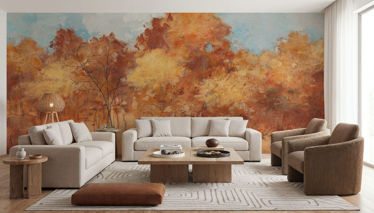 Glory of Autumn Mural Wallpaper - room preview 03