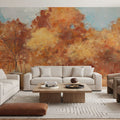 Glory of Autumn Mural Wallpaper - room preview 03