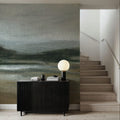 Misty River Valley Mural Wallpaper - room preview 03
