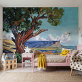 The Wind Shapes the Tree Mural Wallpaper - room preview 03