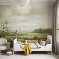 Rolling Fields Mural Wallpaper - room preview 03