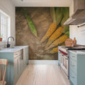 Harvest Corn Mural Wallpaper - room preview 03