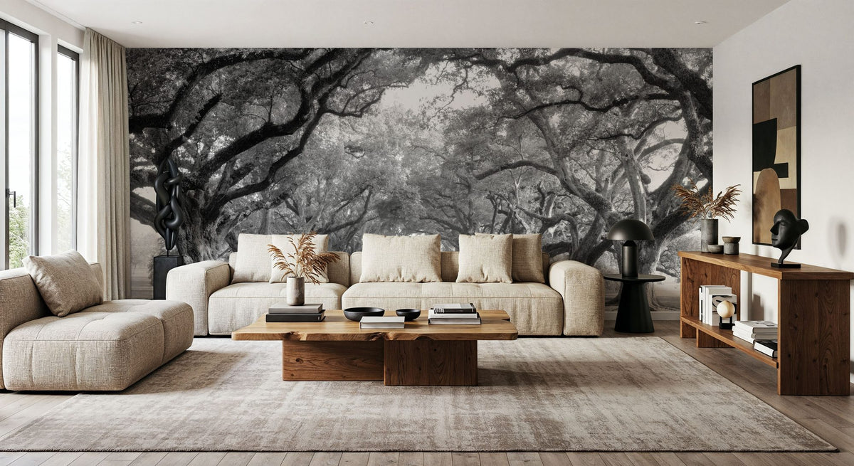 Timeless Oak Alley Mural Wallpaper - room preview 03
