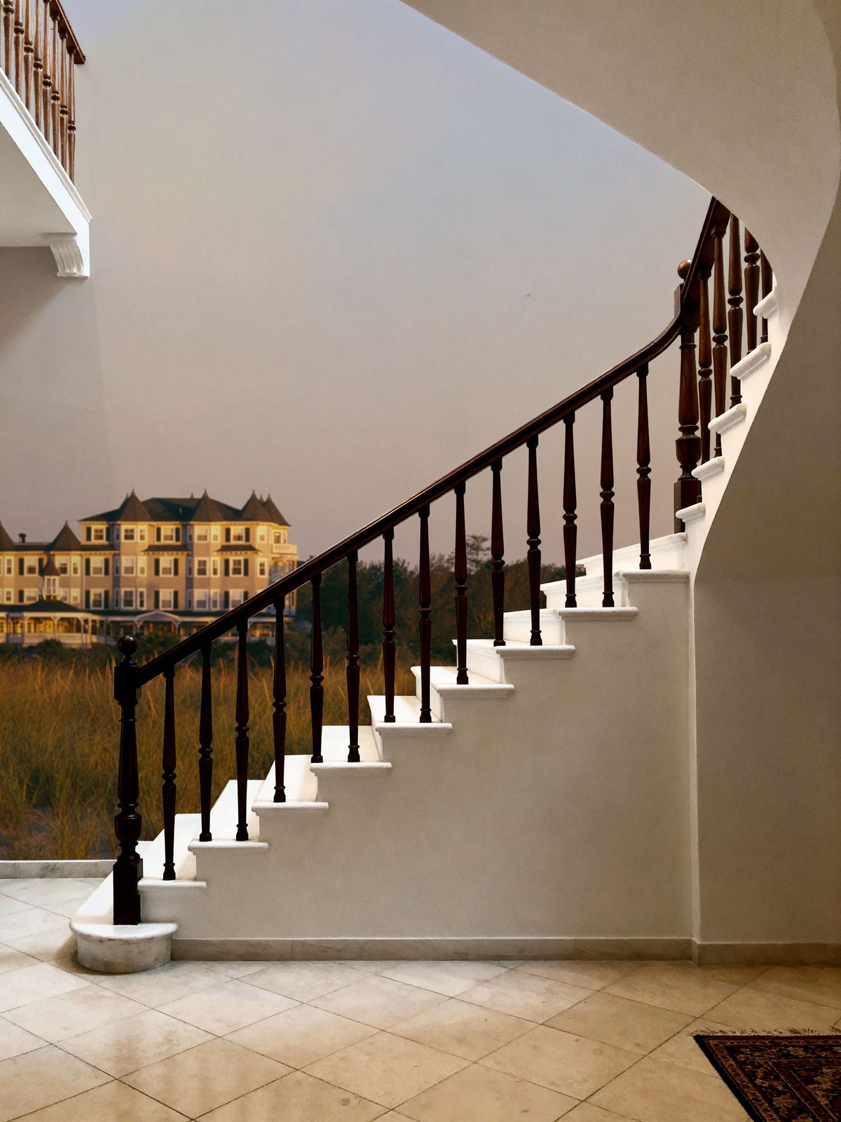 Coastal Beacon Mural Wallpaper - room preview 03