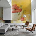 Strawberries and Cream Mural Wallpaper - room preview 03