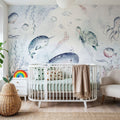Baby Ocean Mural Wallpaper - room preview 03