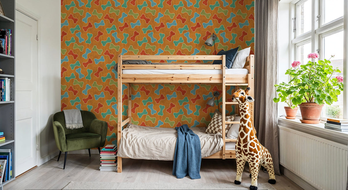 Mmmm Voff Mural Wallpaper - room preview 03