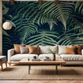Fern Leaves Mural Wallpaper - room preview 03