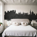 Salzburg Austria Skyline Black & White Mural Wallpaper - room preview 03