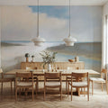 Soft Shore Mural Wallpaper - room preview 03