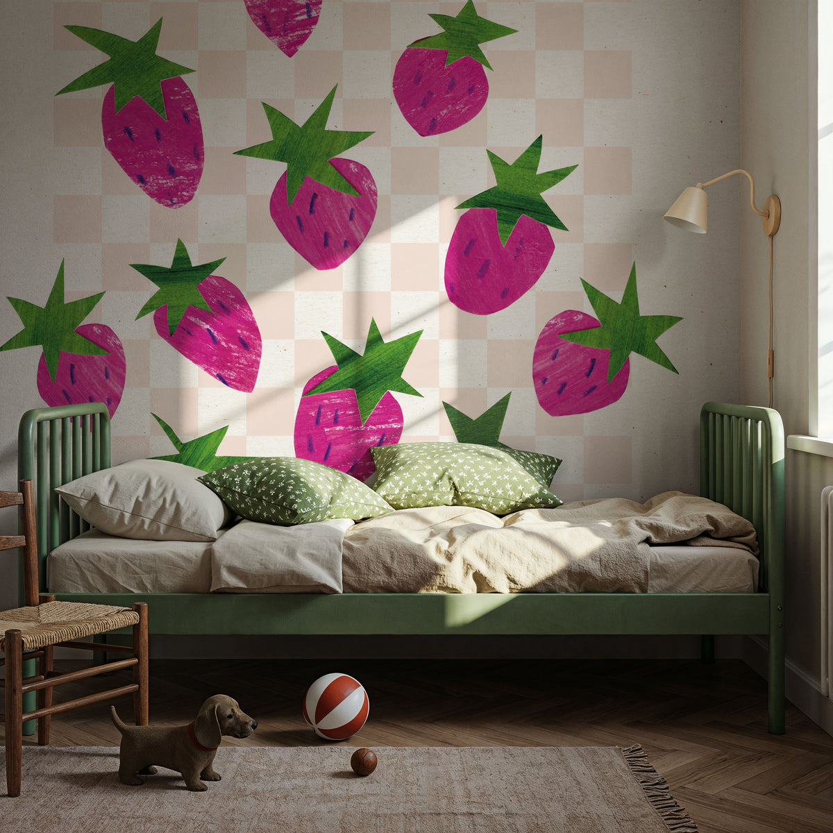 Falling Fruit II Mural Wallpaper - room preview 03